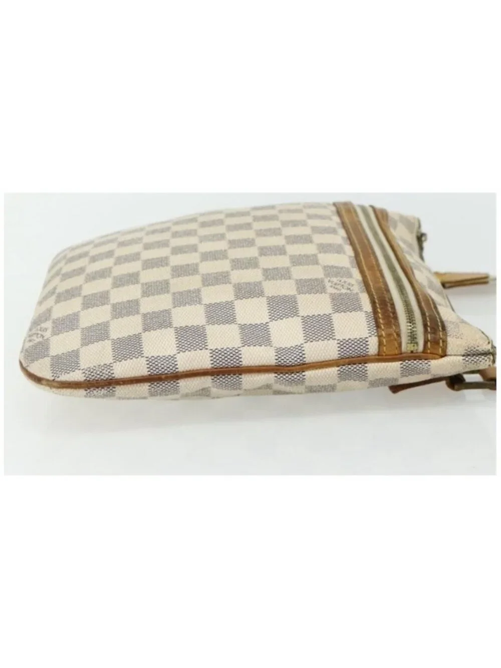 Authentic LOUIS VUITTON Damier Azur Pochette Bosphore Shoulder Bag N51112 LV